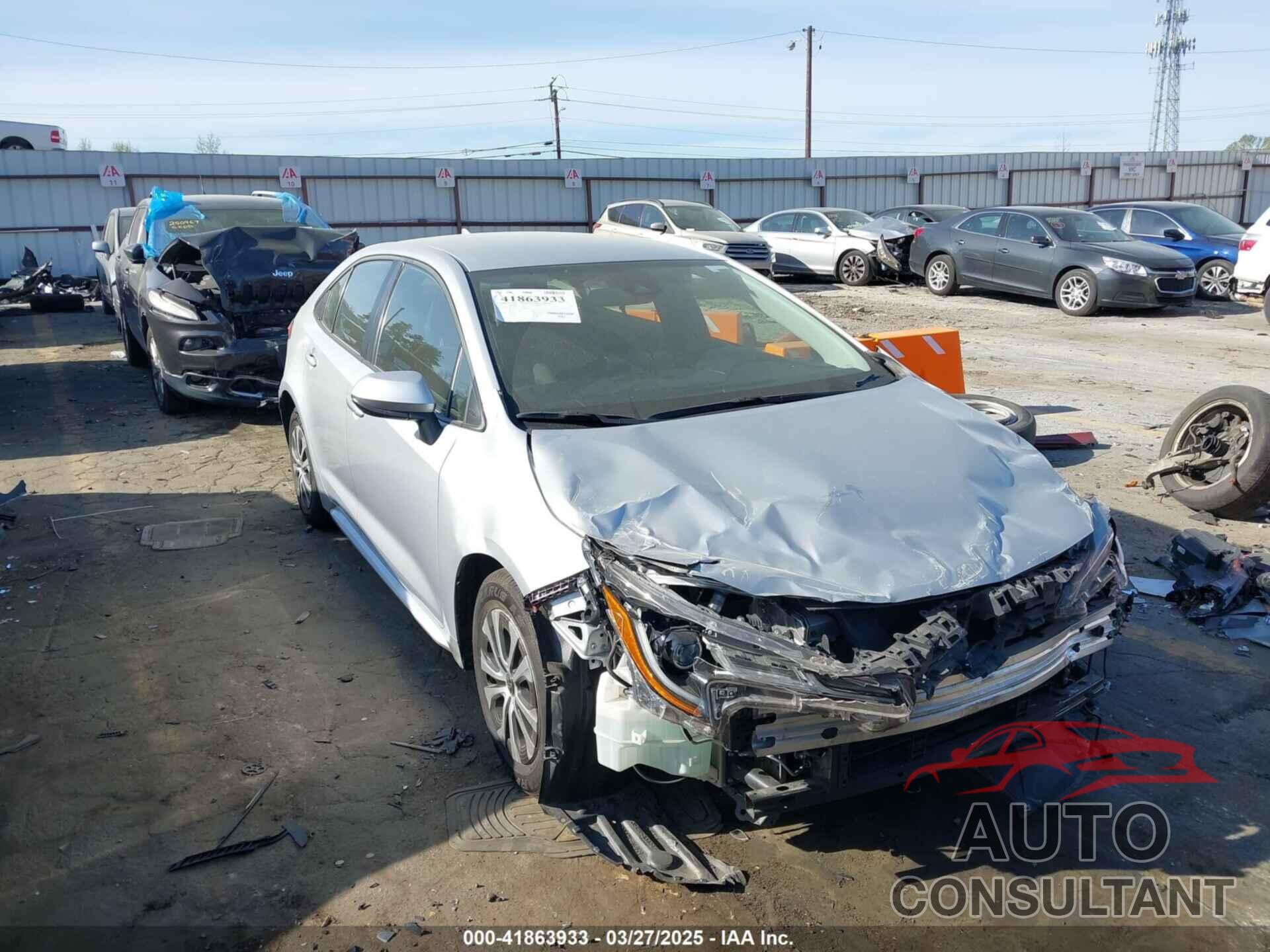 TOYOTA COROLLA 2022 - JTDEAMDE6NJ055313