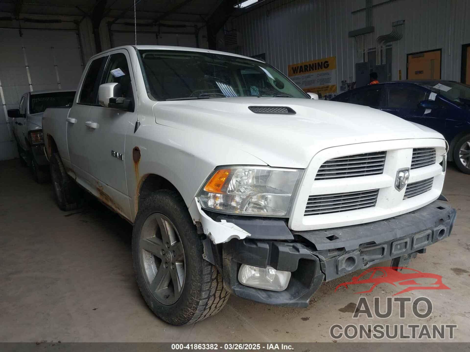 DODGE RAM 1500 2010 - 1D7RV1GT1AS258232