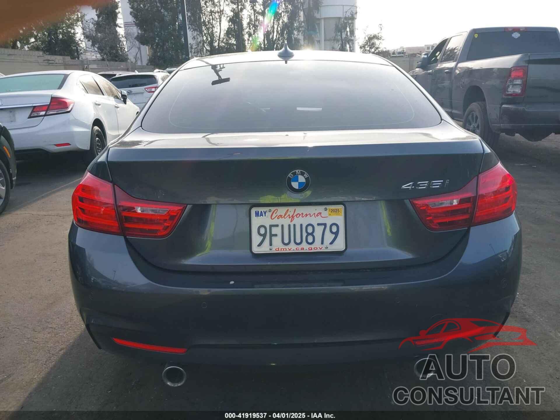 BMW 435I GRAN COUPE 2015 - WBA4B1C55FD418075