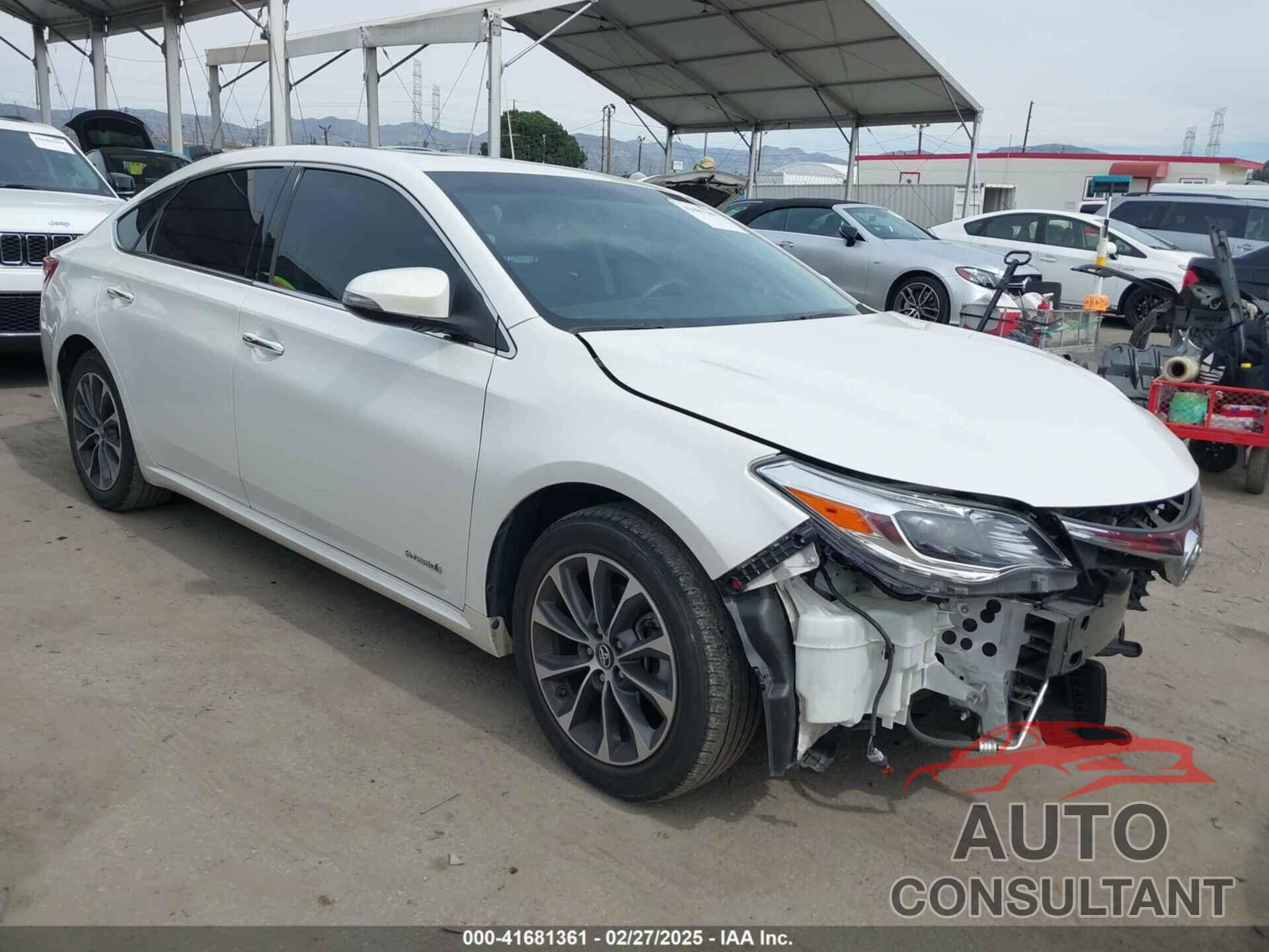TOYOTA AVALON HYBRID 2016 - 4T1BD1EB1GU055102