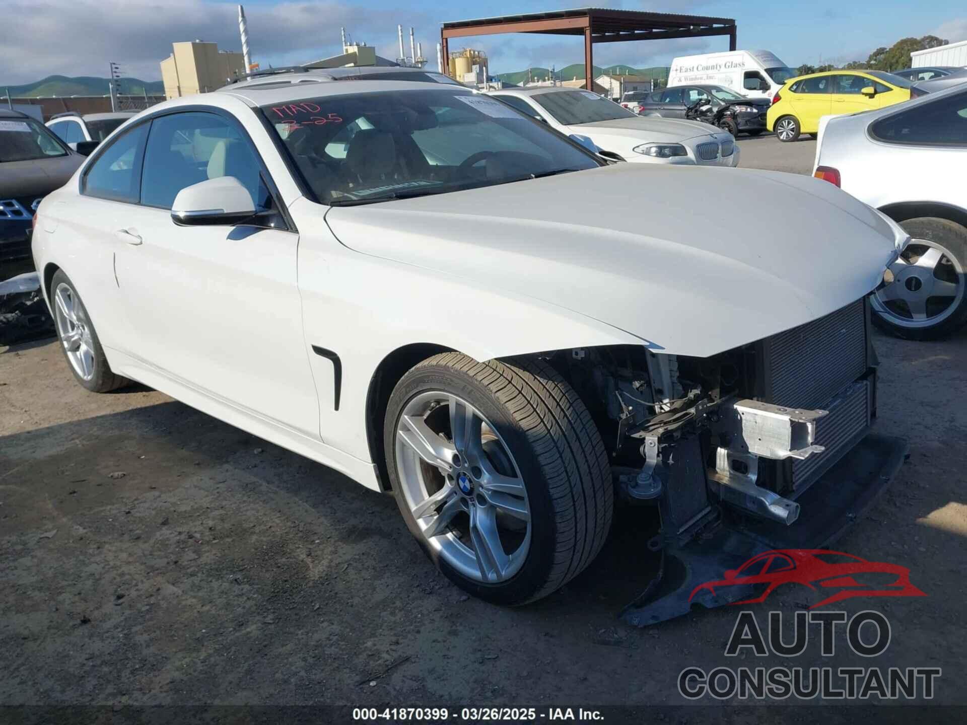 BMW 428I 2015 - WBA3N7C55FK224583