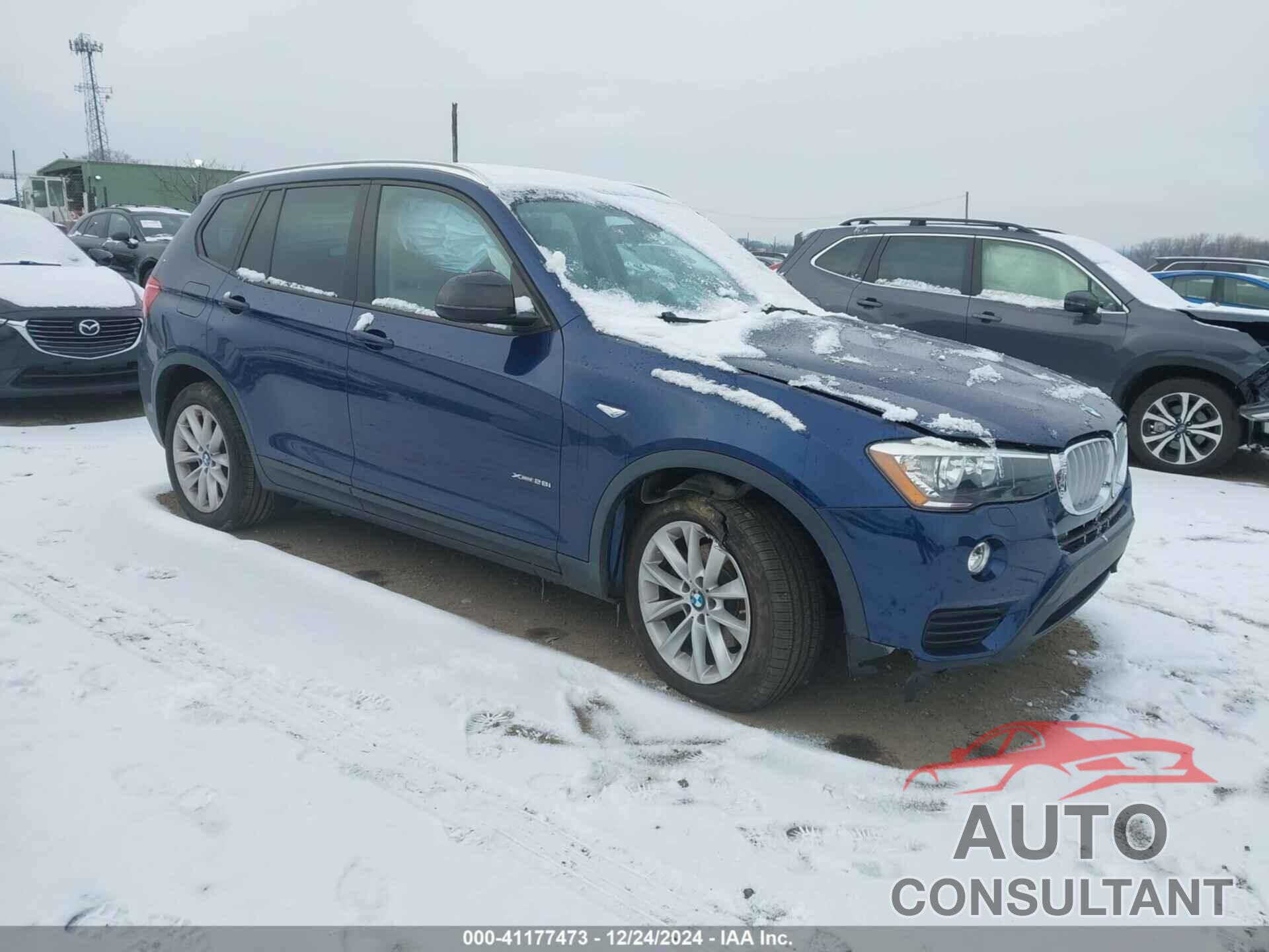 BMW X3 2017 - 5UXWX9C53H0T09778