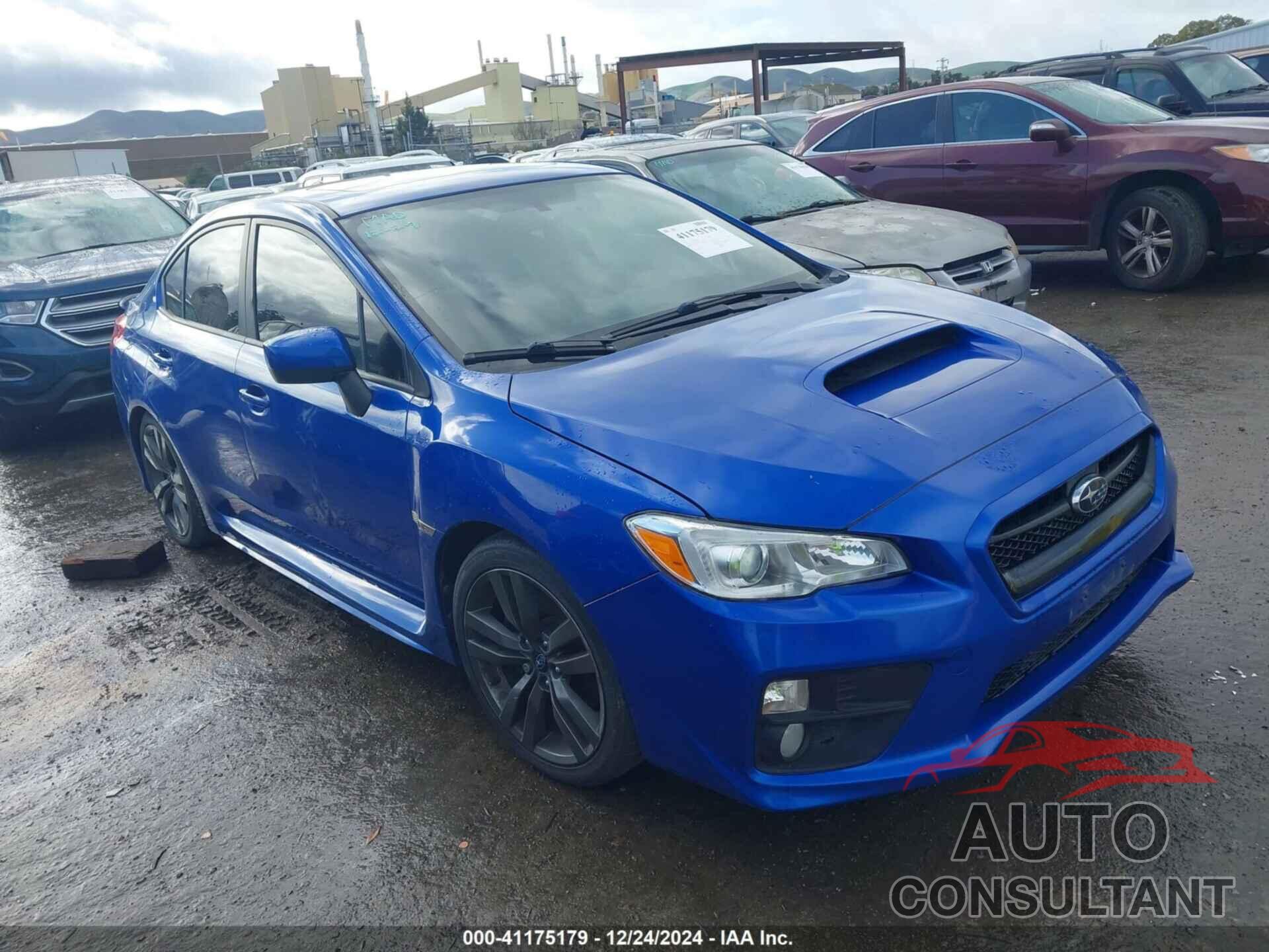 SUBARU WRX 2016 - JF1VA1E63G9812328