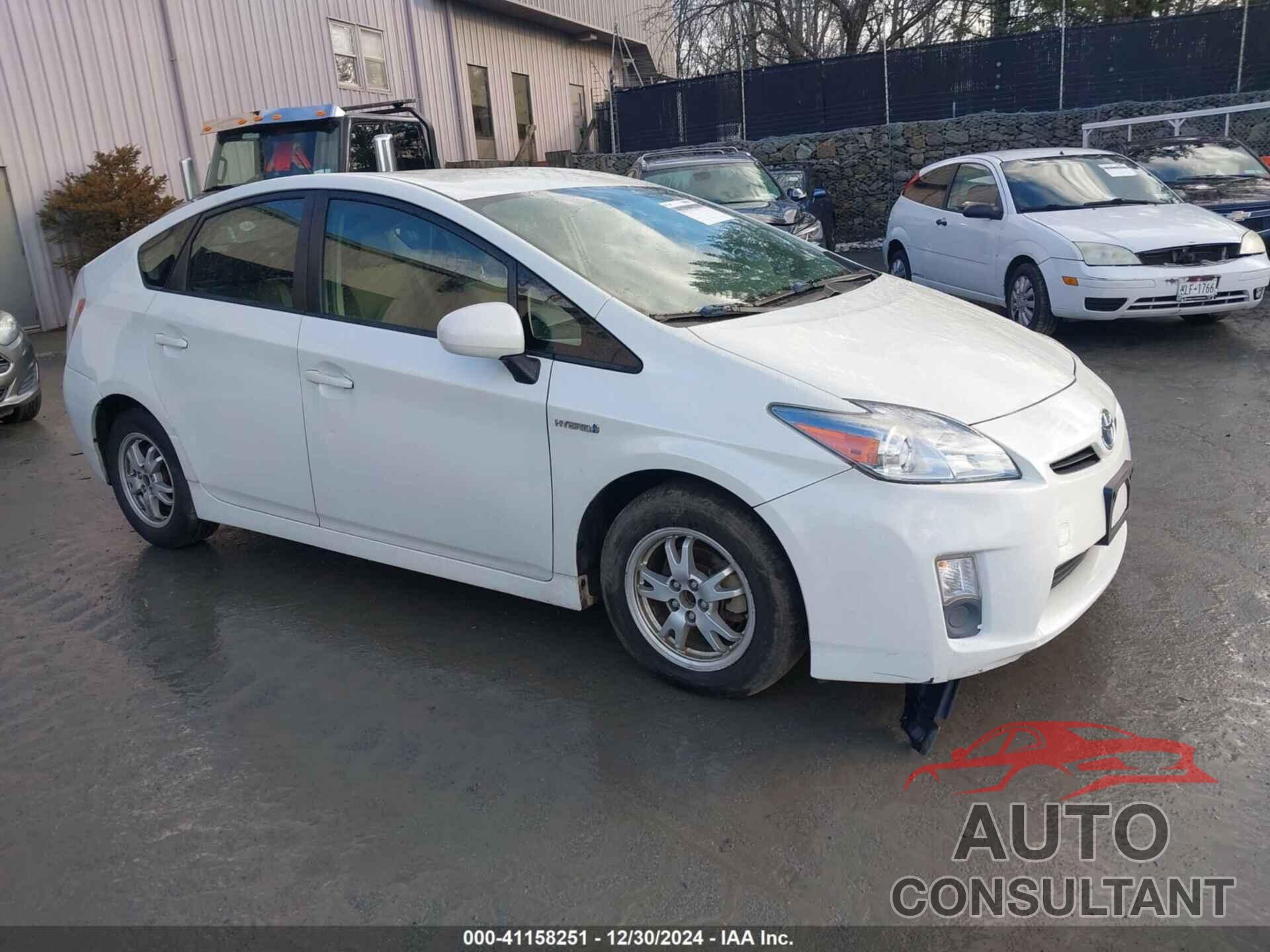 TOYOTA PRIUS 2010 - JTDKN3DUXA0044579