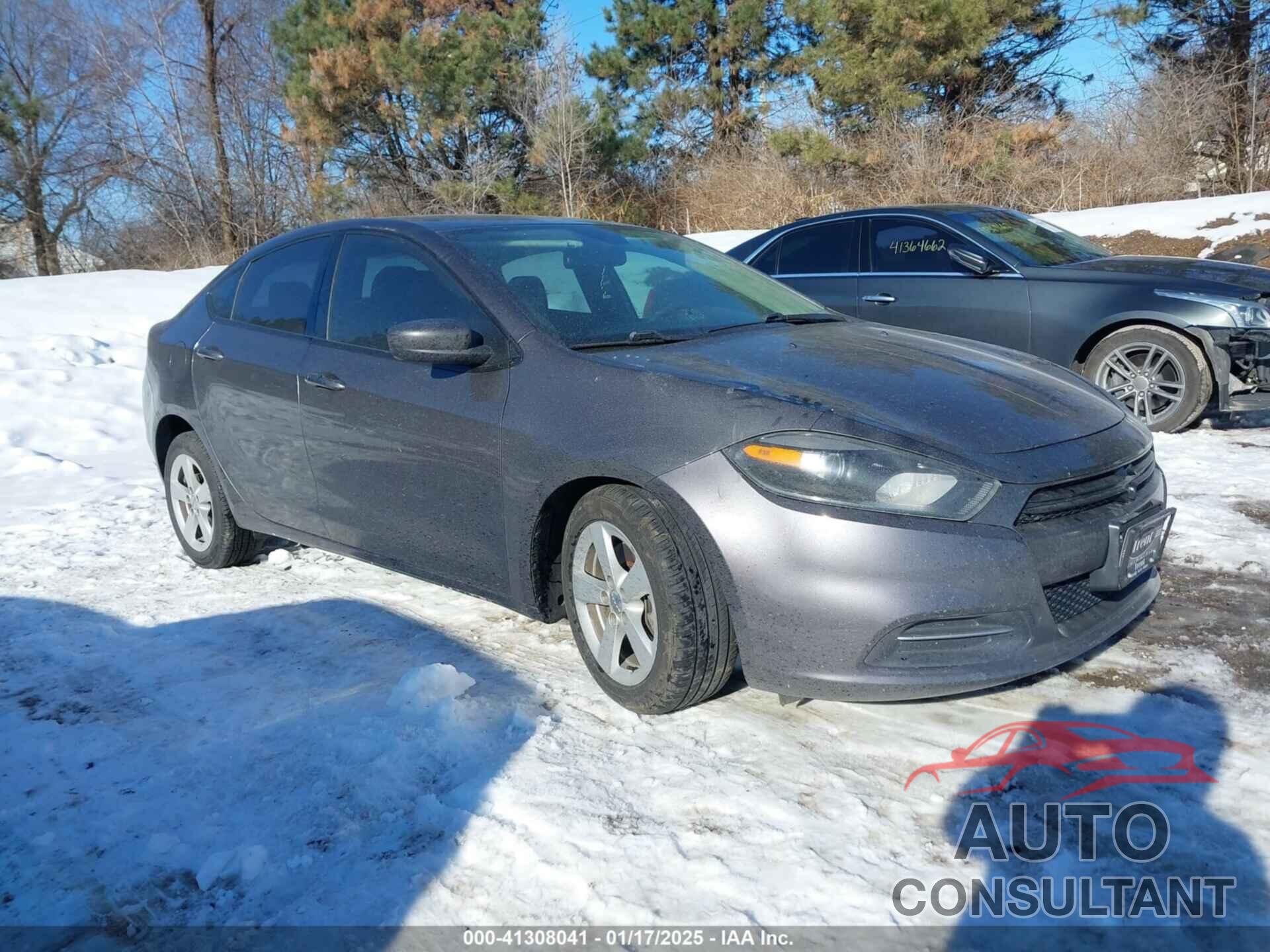 DODGE DART 2015 - 1C3CDFBB6FD251338