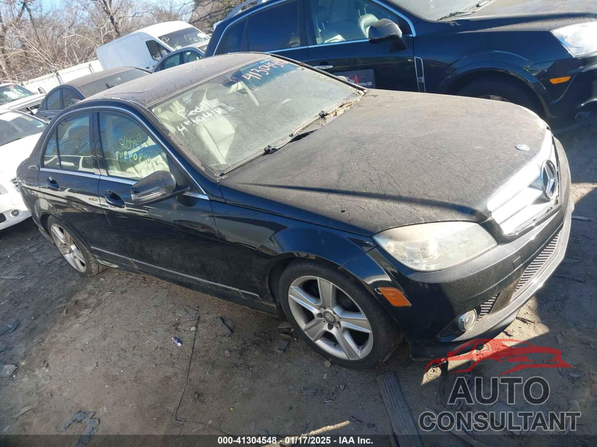 MERCEDES-BENZ C-CLASS 2010 - WDDGF8BB4AR101149
