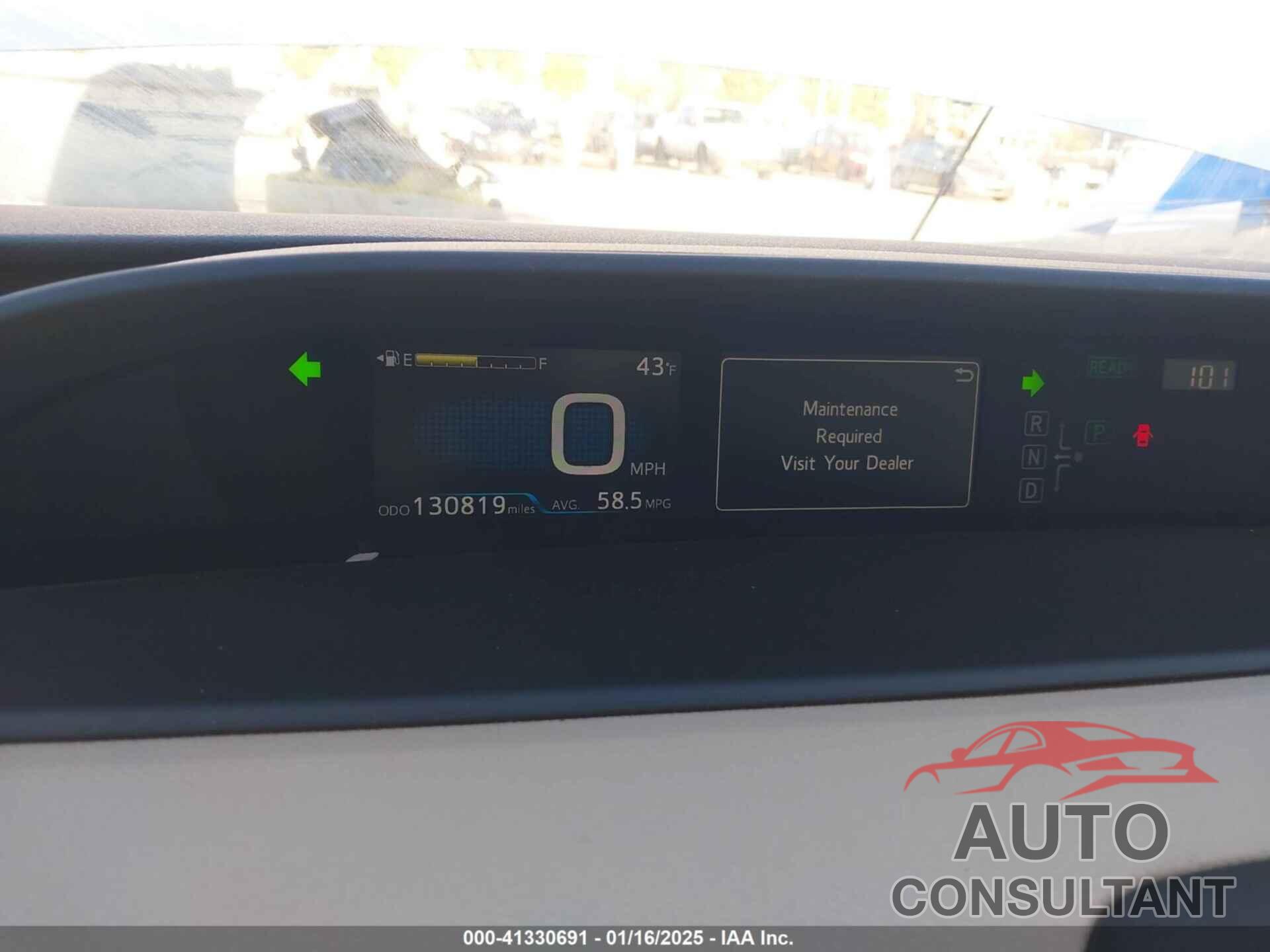 TOYOTA PRIUS 2018 - JTDKBRFU2J3060301