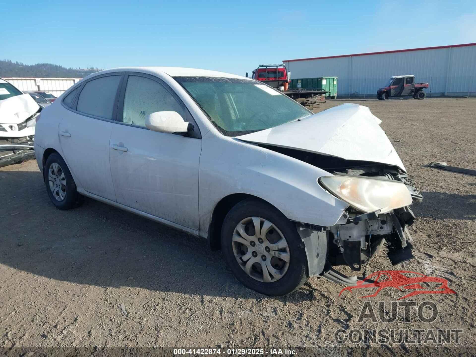 HYUNDAI ELANTRA 2010 - KMHDU4AD0AU907853
