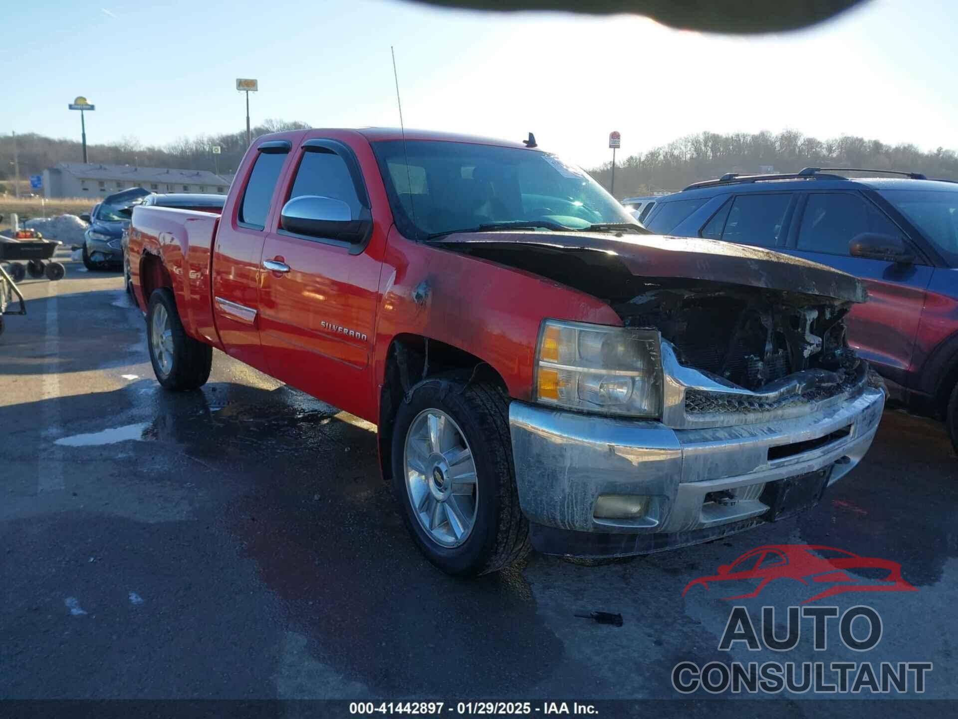 CHEVROLET SILVERADO 1500 2012 - 1GCRKSE76CZ117567