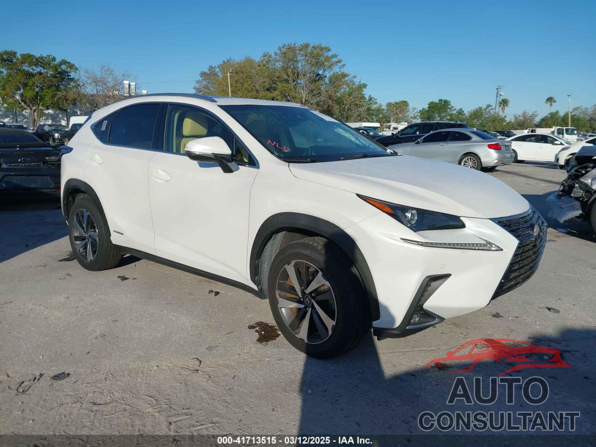LEXUS NX 300H 2019 - JTJBJRBZ2K2109540