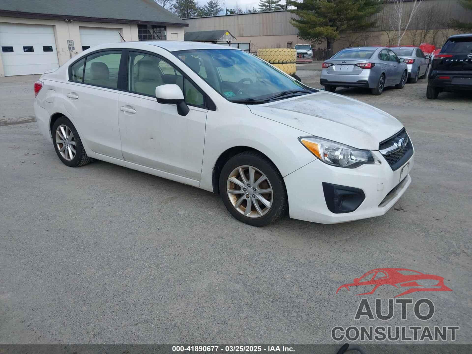 SUBARU IMPREZA 2013 - JF1GJAC6XDH015202