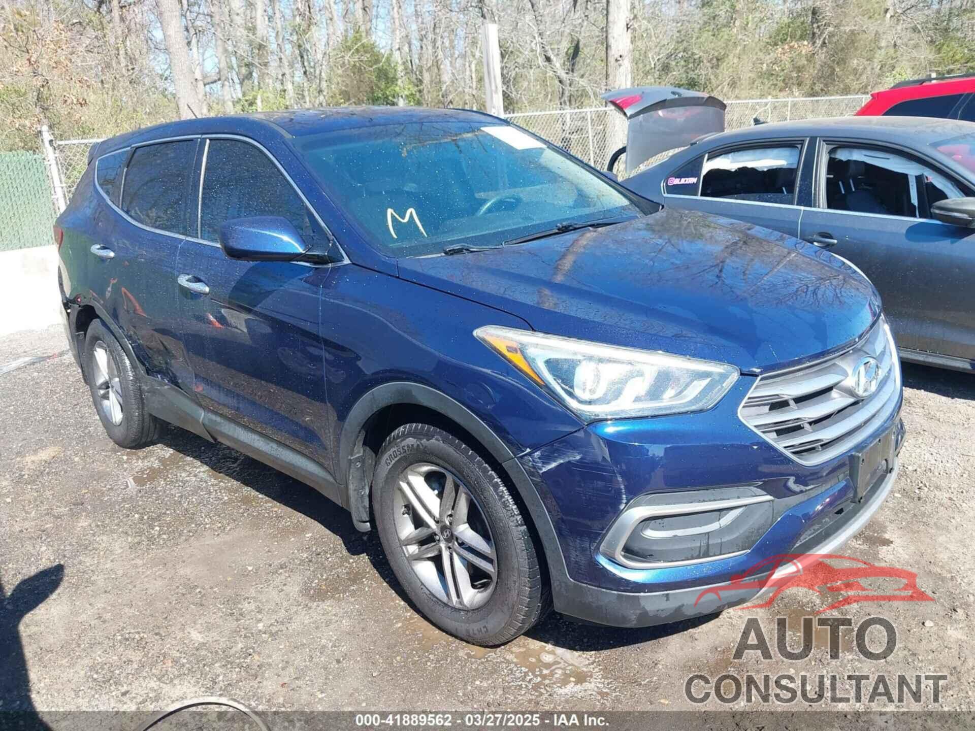 HYUNDAI SANTA FE SPORT 2018 - 5XYZT3LB5JG507629