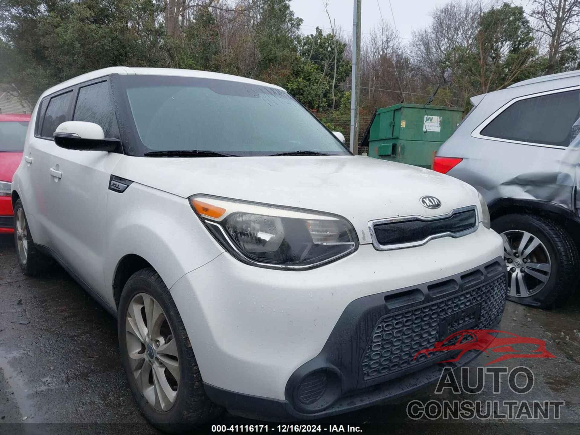 KIA SOUL 2014 - KNDJP3A5XE7044744