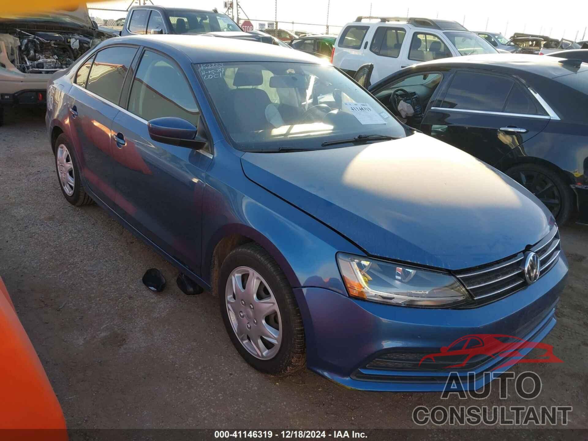 VOLKSWAGEN JETTA 2017 - 3VW2B7AJ4HM387032