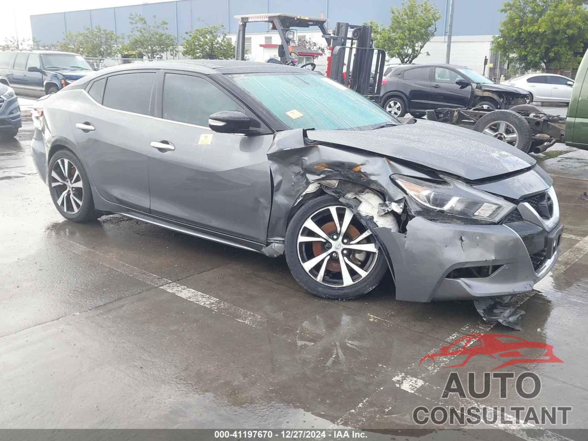 NISSAN MAXIMA 2017 - 1N4AA6AP1HC443029