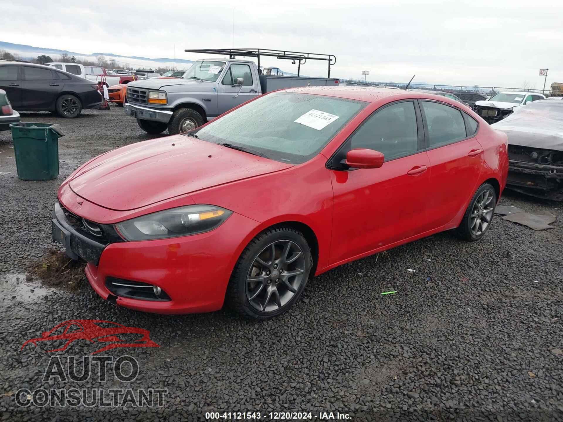 DODGE DART 2013 - 1C3CDFBA2DD344880