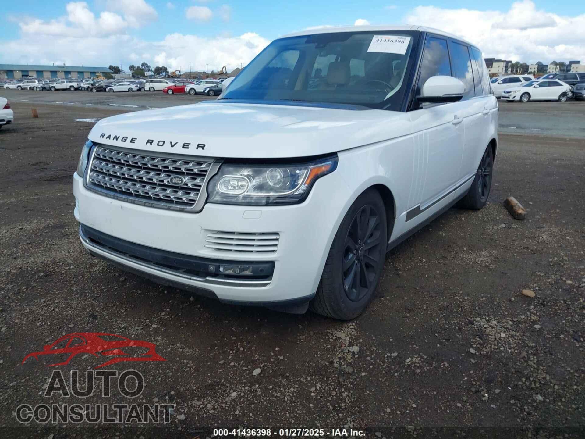 LAND ROVER RANGE ROVER 2013 - SALGS2DF1DA100751