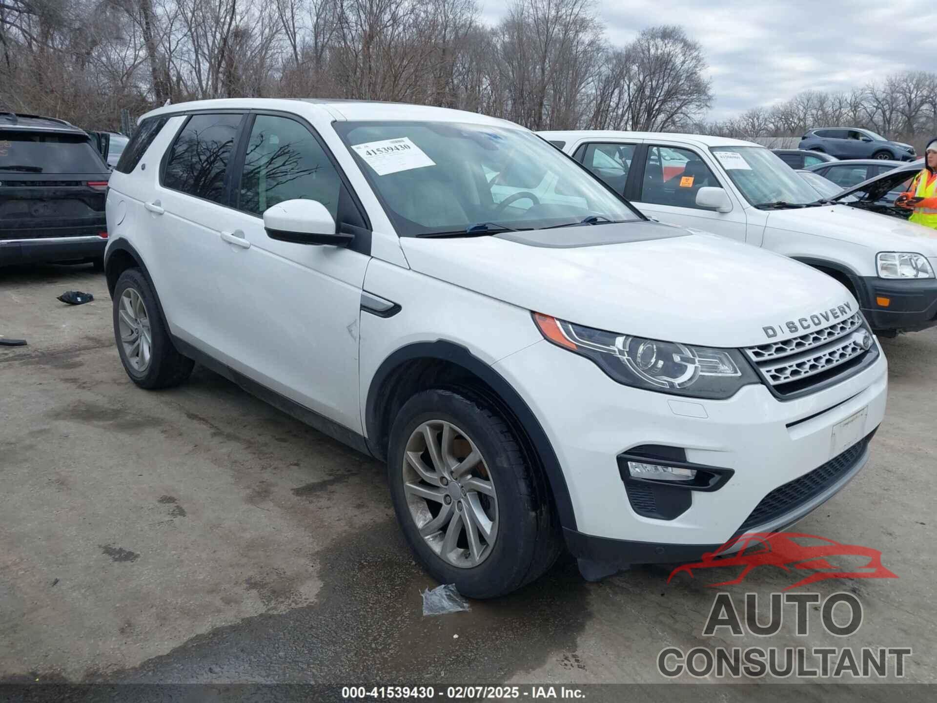 LAND ROVER DISCOVERY SPORT 2016 - SALCR2BG1GH587970