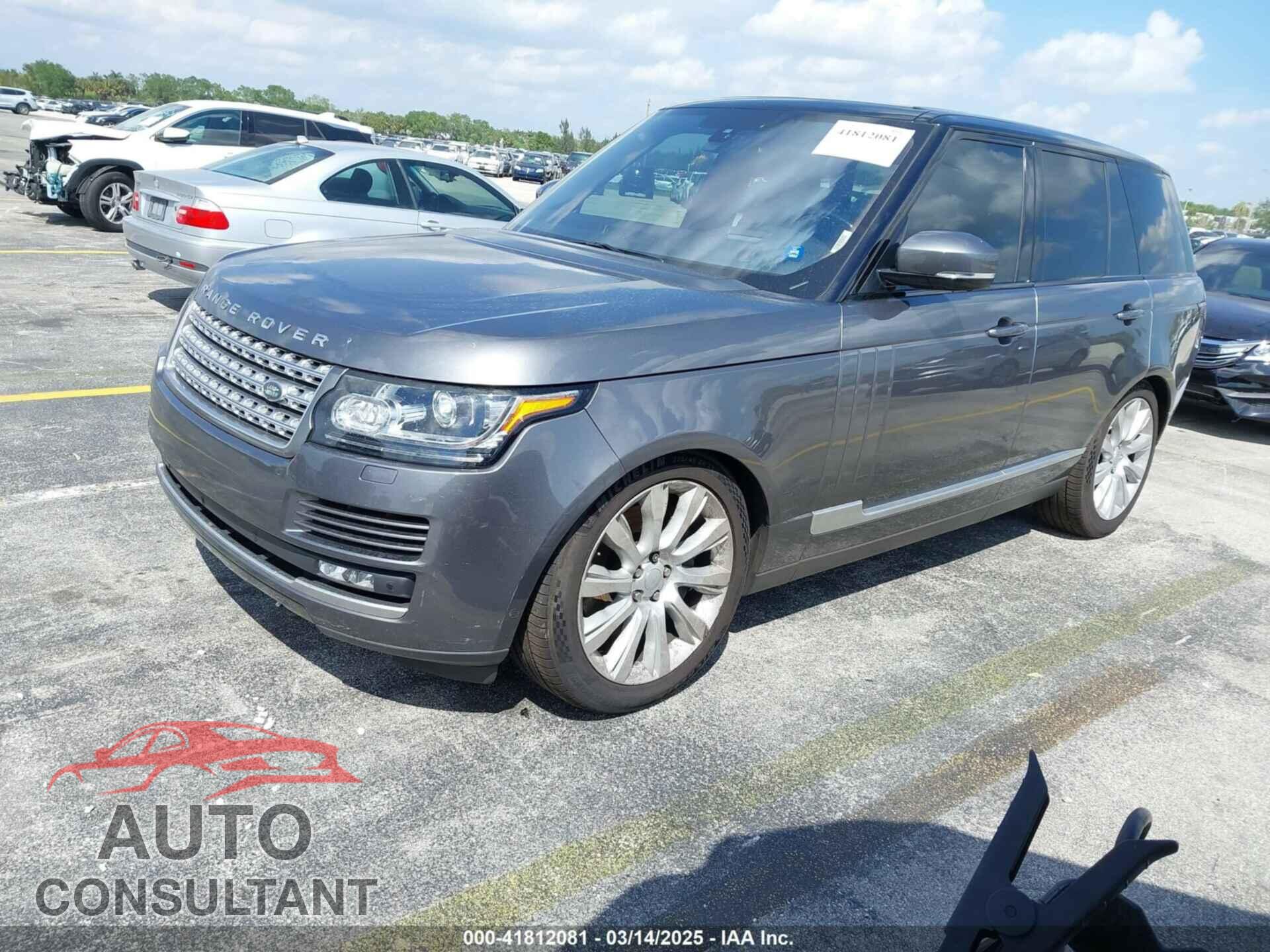 LAND ROVER RANGE ROVER 2016 - SALGS2EF3GA264070