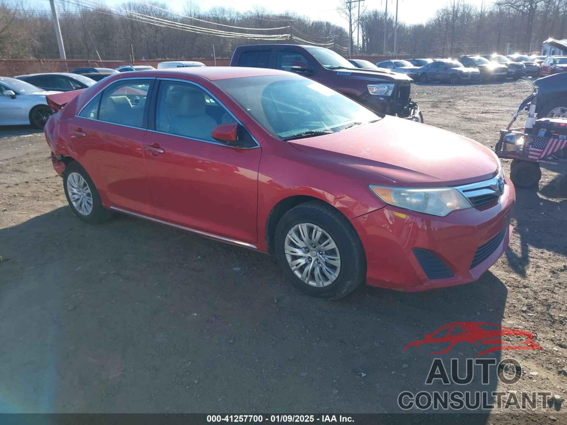 TOYOTA CAMRY 2012 - 4T4BF1FKXCR205863