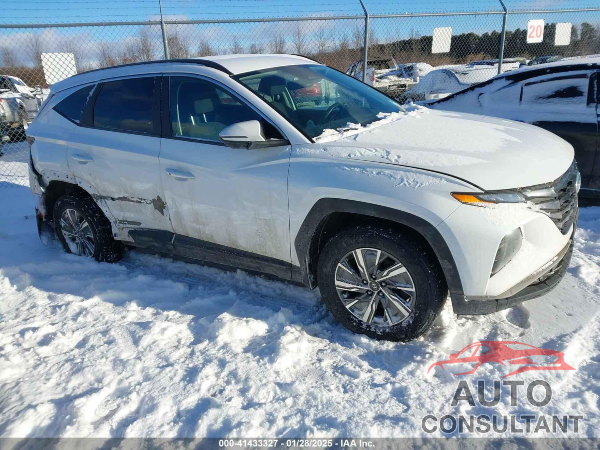 HYUNDAI TUCSON HYBRID 2022 - KM8JBCA19NU021092