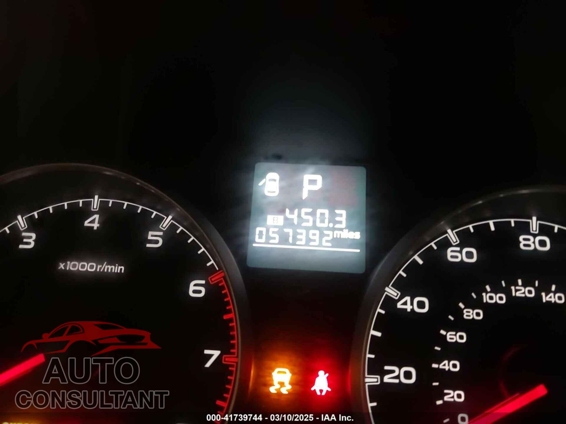 SUBARU OUTBACK 2014 - 4S4BRBDC4E3238319