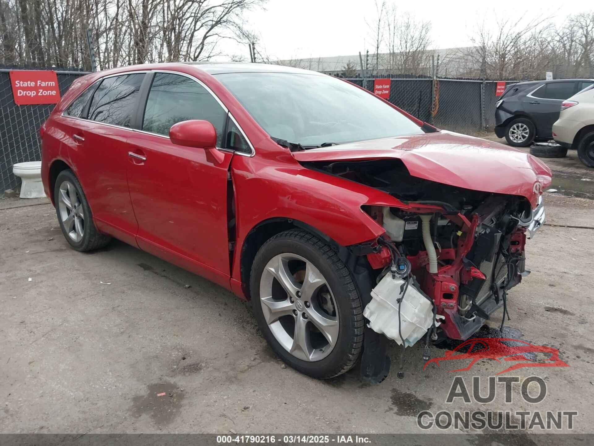 TOYOTA VENZA 2010 - 4T3ZK3BB4AU023277