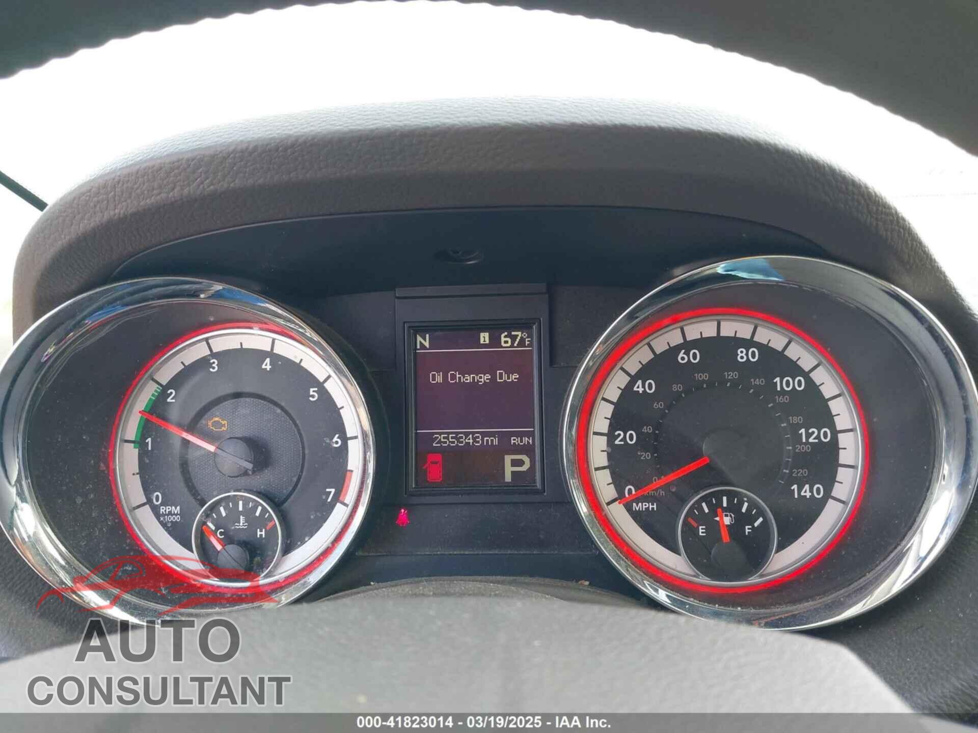 DODGE DURANGO 2013 - 1C4RDHDGXDC664232