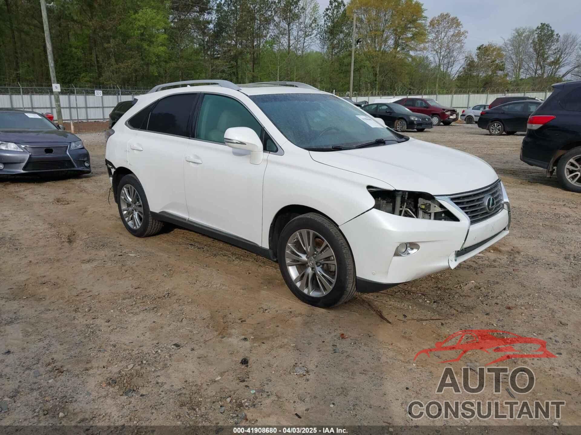 LEXUS RX 350 2013 - 2T2ZK1BA1DC092286