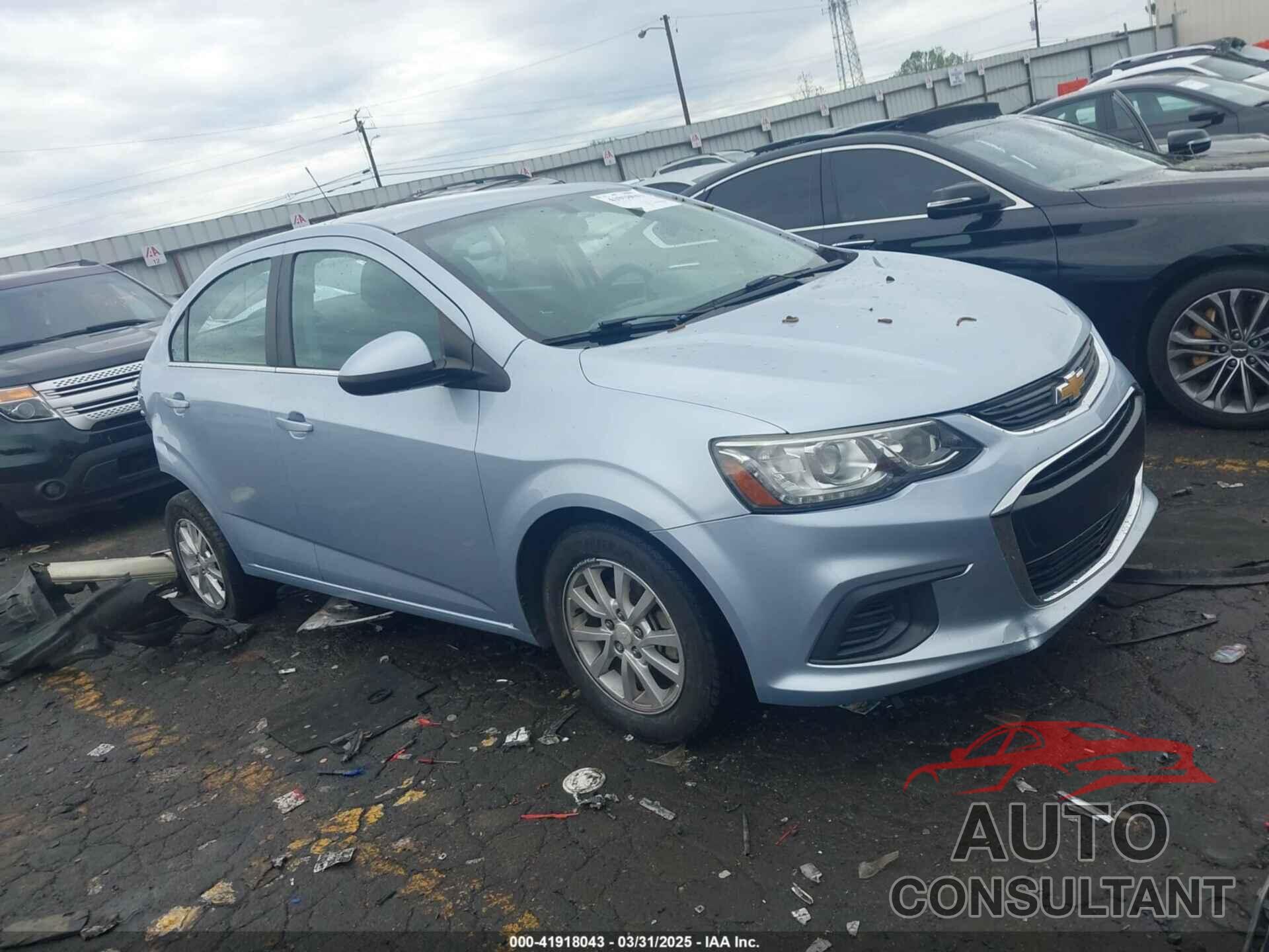 CHEVROLET SONIC 2017 - 1G1JD5SG1H4123237