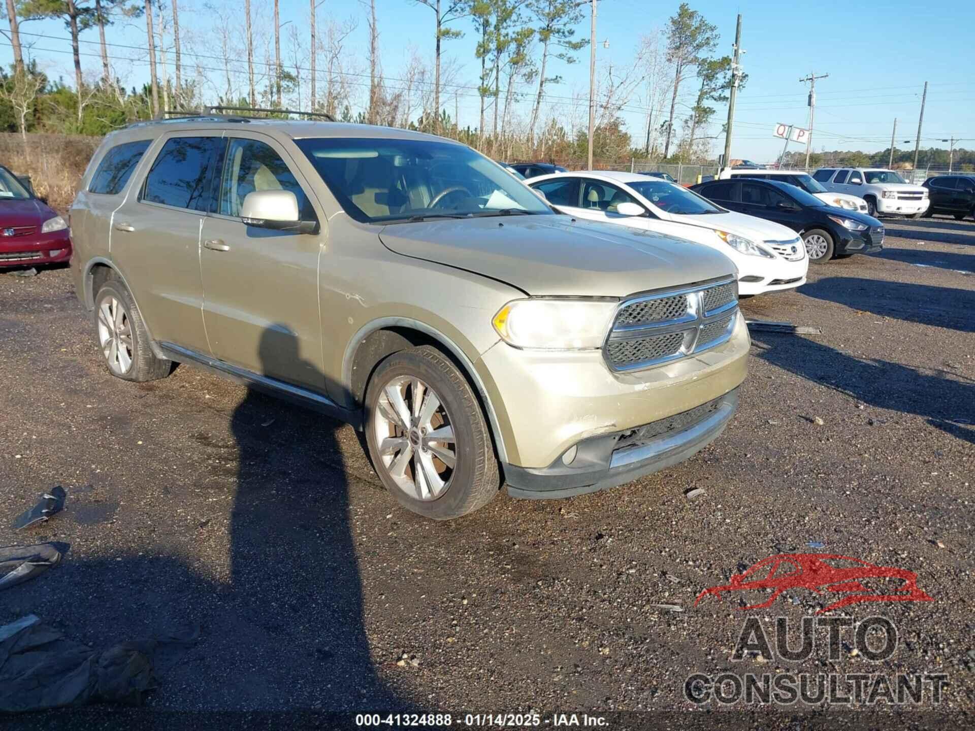 DODGE DURANGO 2012 - 1C4SDHDT5CC204912