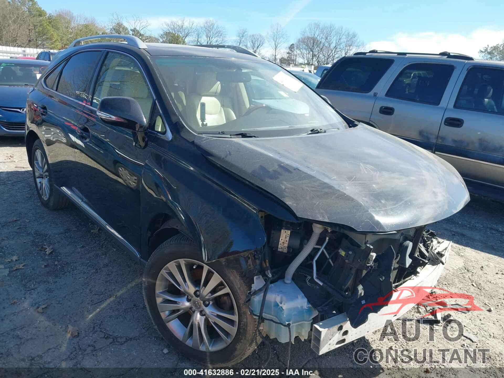 LEXUS RX 350 2013 - 2T2BK1BA3DC209111