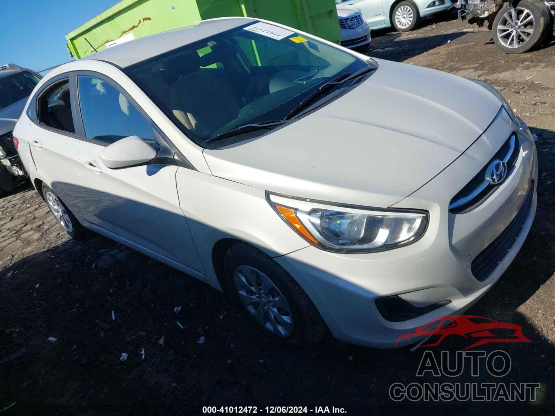 HYUNDAI ACCENT 2017 - KMHCT4AE3HU201932