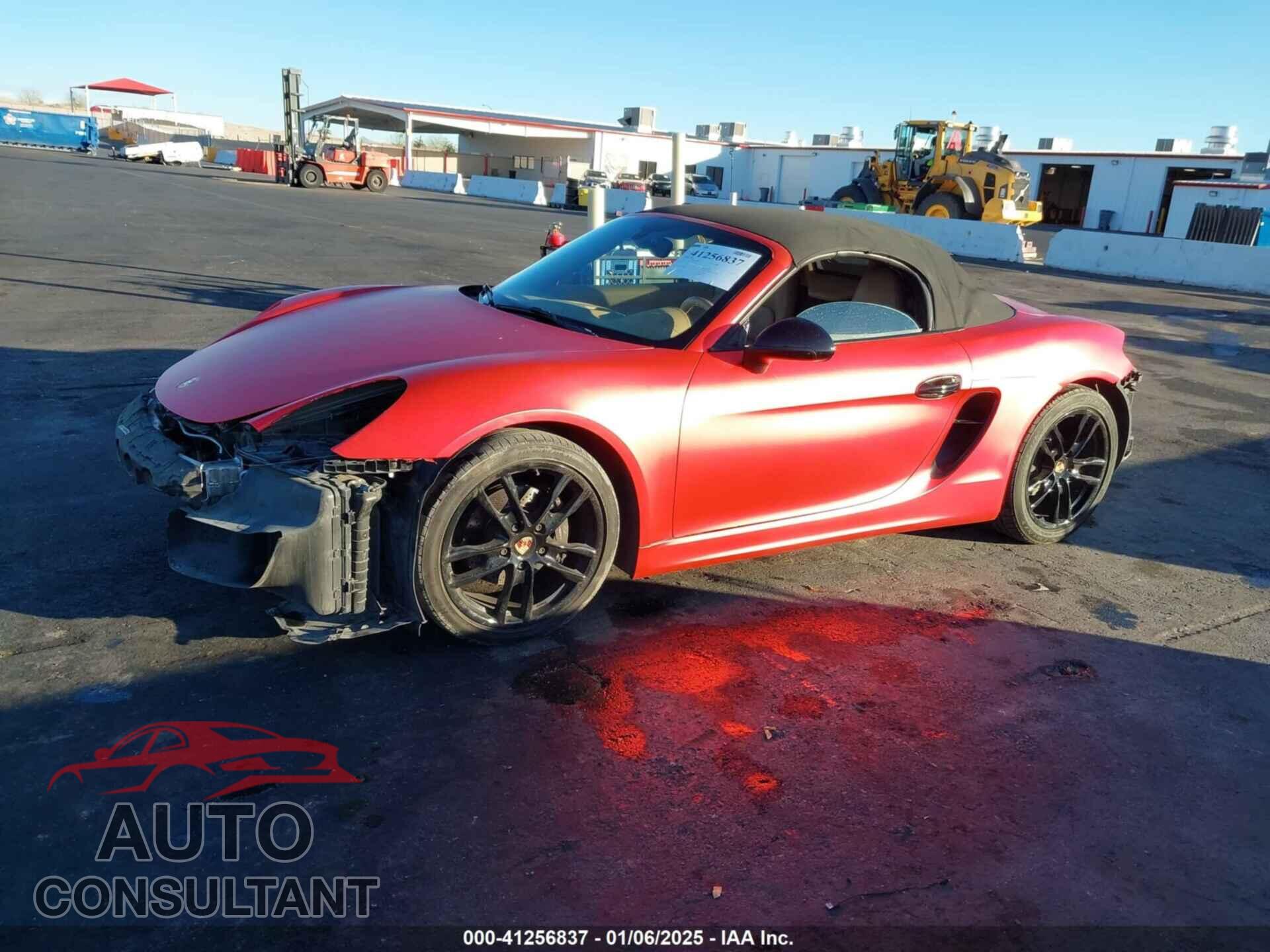 PORSCHE BOXSTER 2014 - WP0CA2A81ES120363