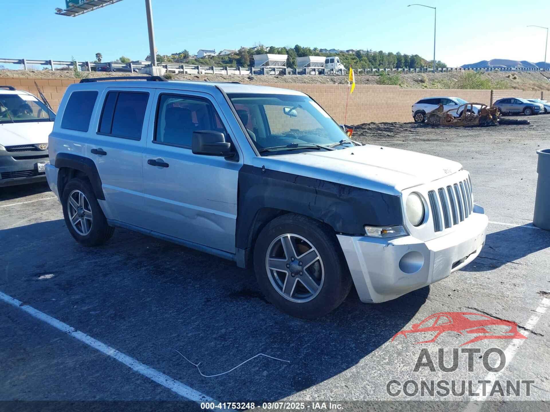 JEEP PATRIOT 2009 - 1J4FT28A99D155530
