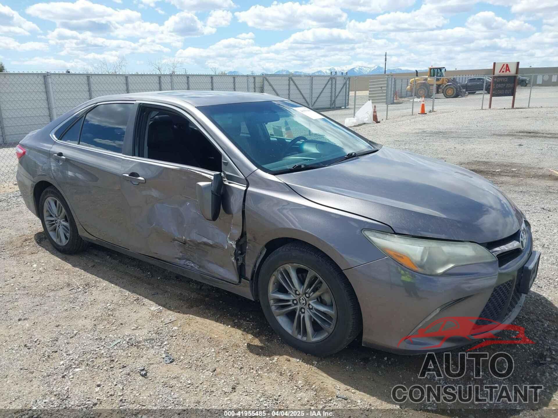 TOYOTA CAMRY 2017 - 4T1BF1FK2HU626056