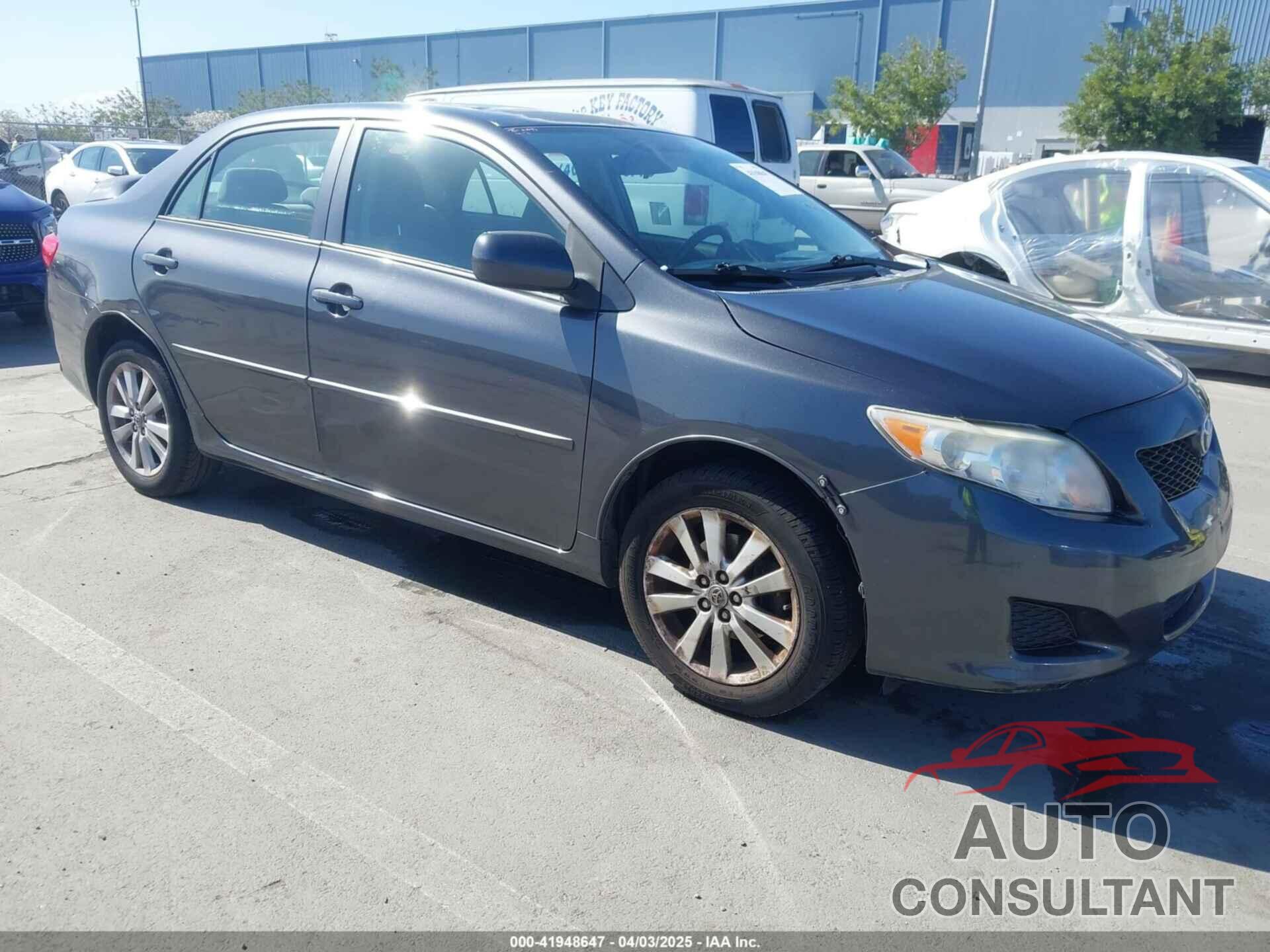 TOYOTA COROLLA 2009 - 1NXBU40E89Z017999