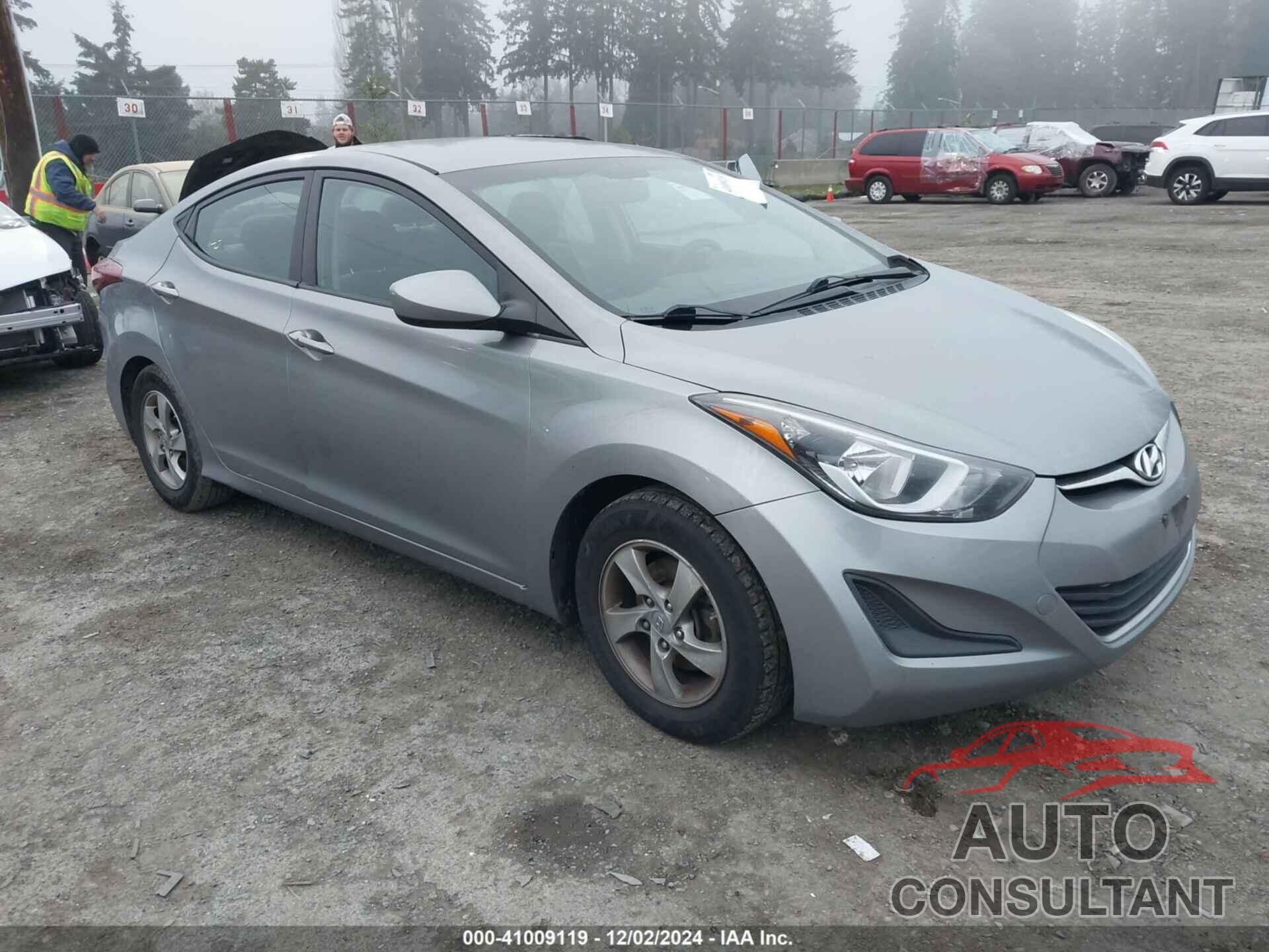 HYUNDAI ELANTRA 2015 - KMHDH4AEXFU415710
