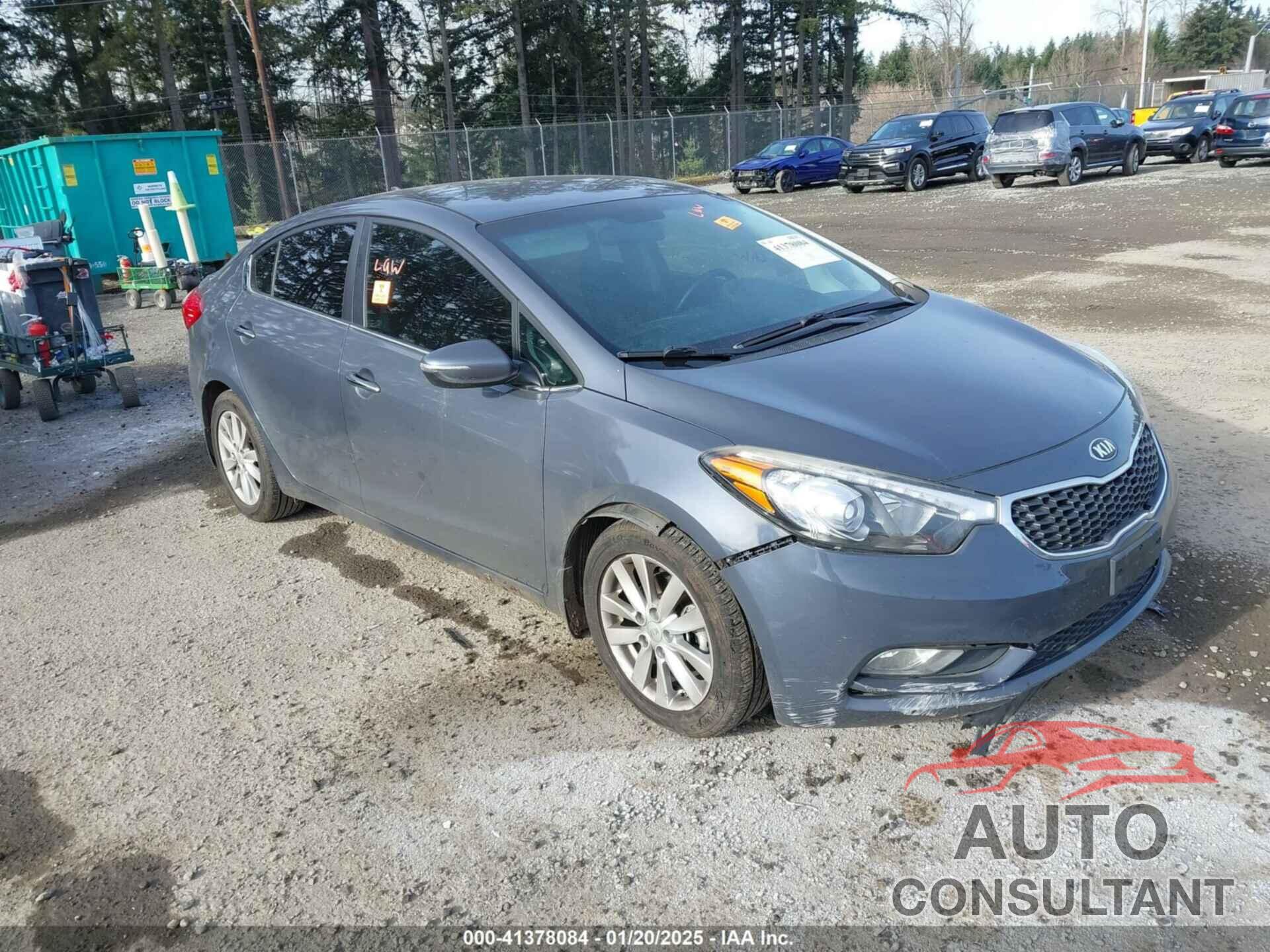 KIA FORTE 2014 - KNAFX4A83E5053428