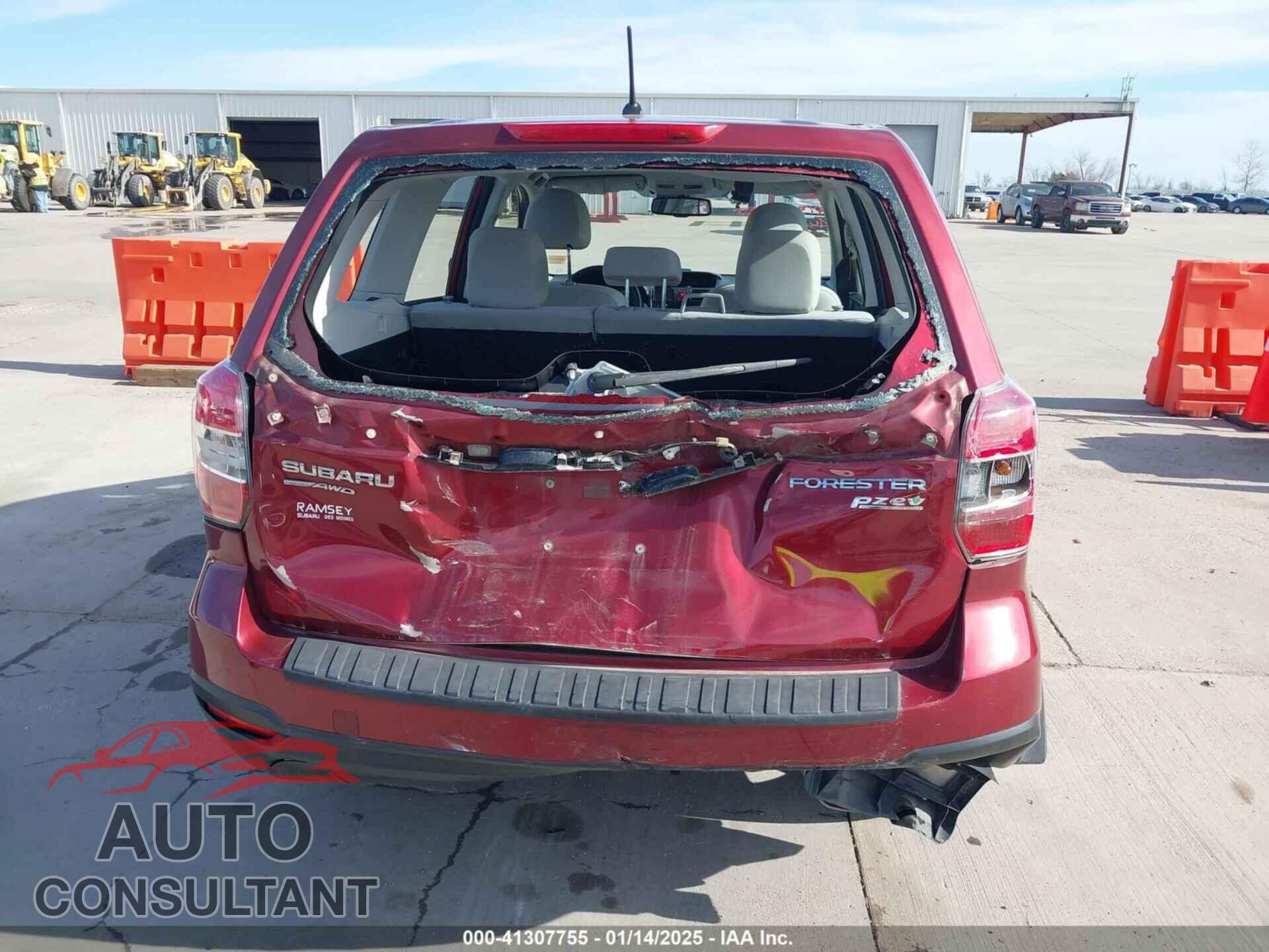 SUBARU FORESTER 2014 - JF2SJAAC8EH467536