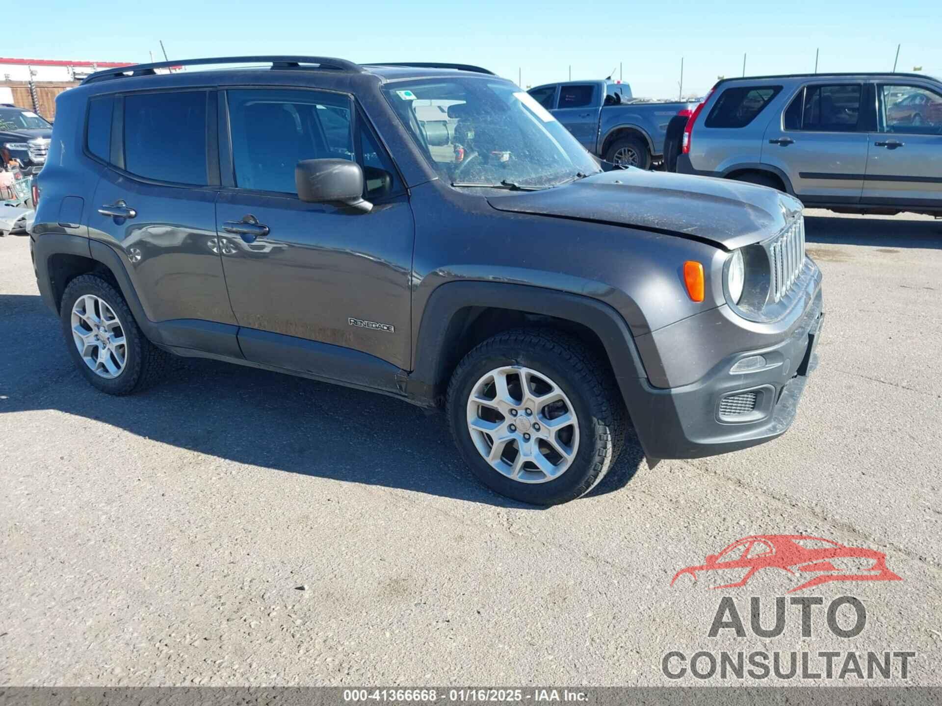 JEEP RENEGADE 2018 - ZACCJBAB8JPJ42921