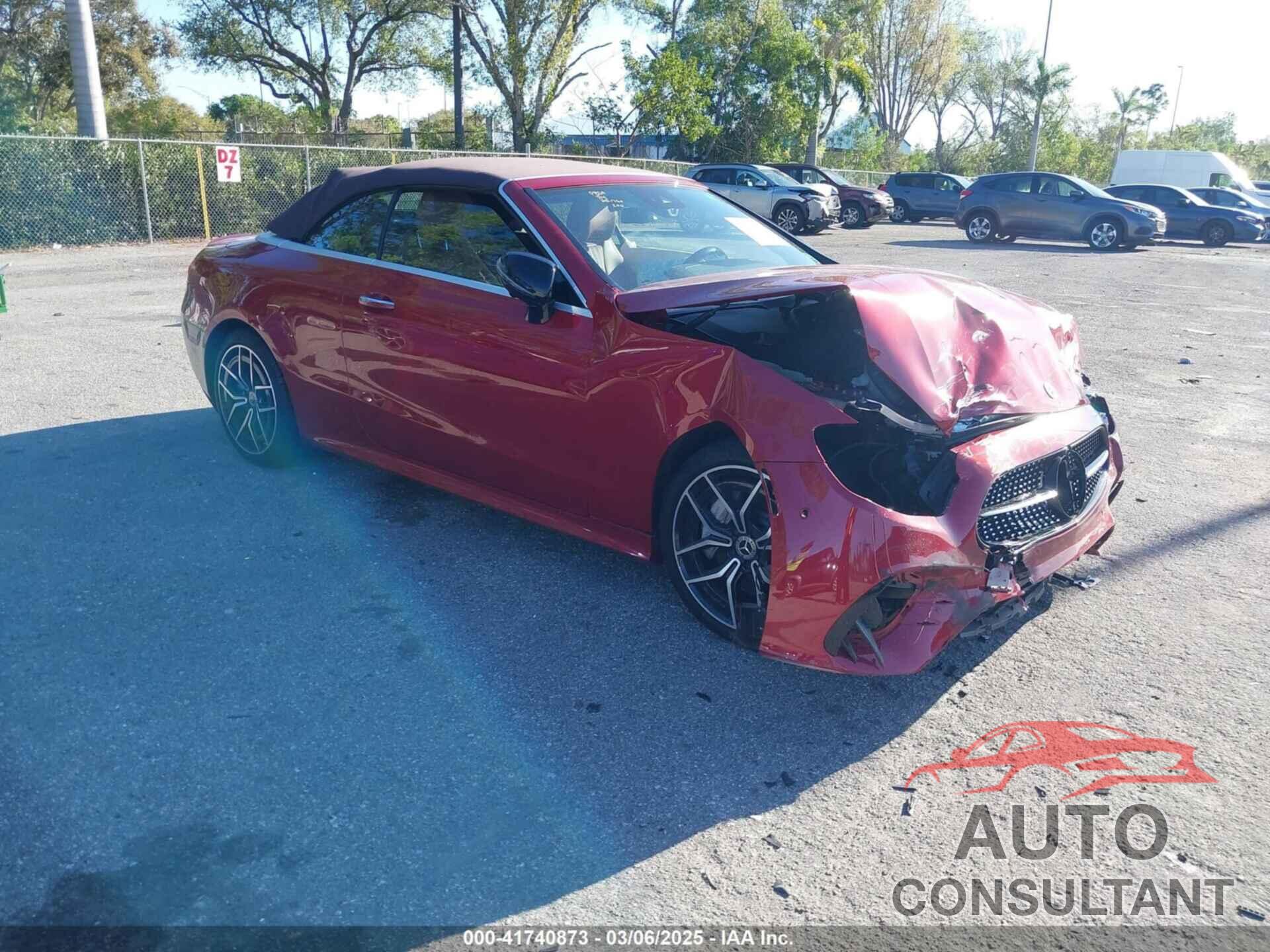 MERCEDES-BENZ E 450 2023 - W1K1K5JB5PF206908