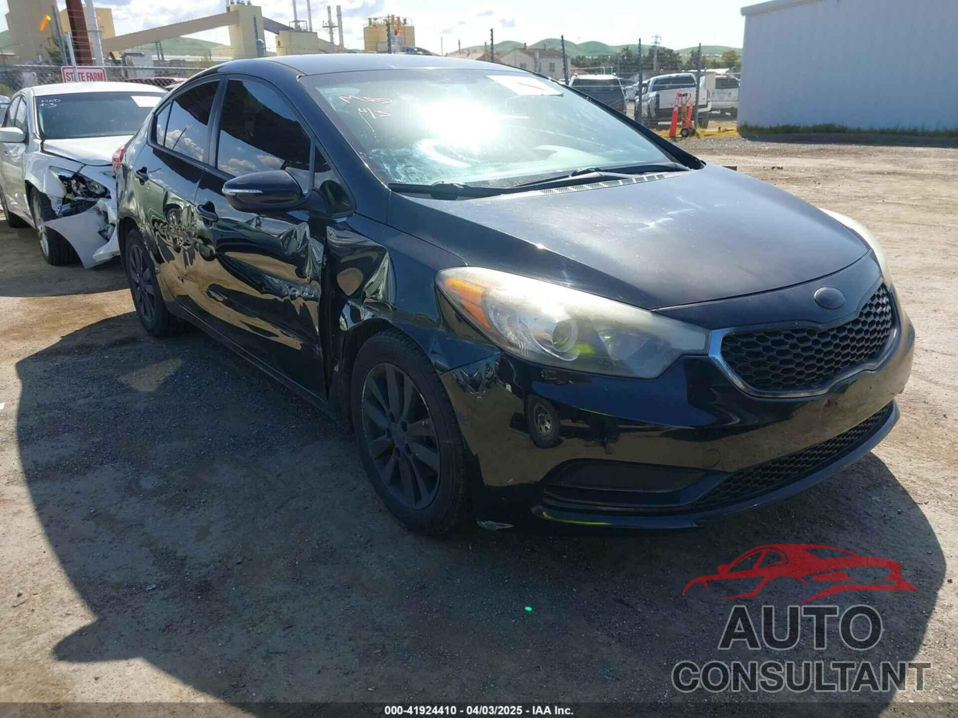 KIA FORTE 2016 - KNAFX4A63G5506920