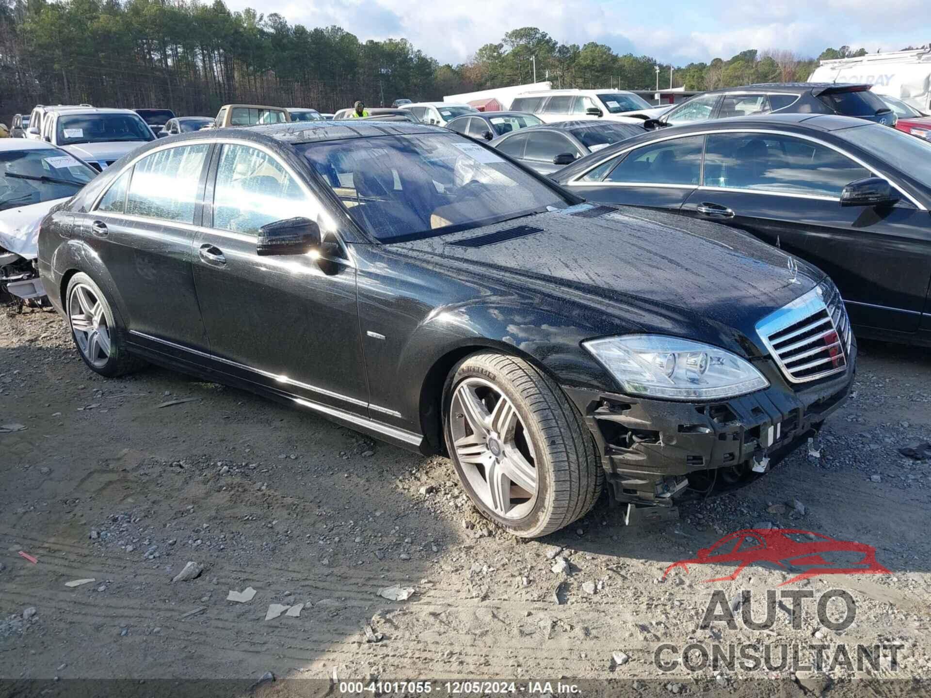 MERCEDES-BENZ S 550 2012 - WDDNG7DBXCA477366