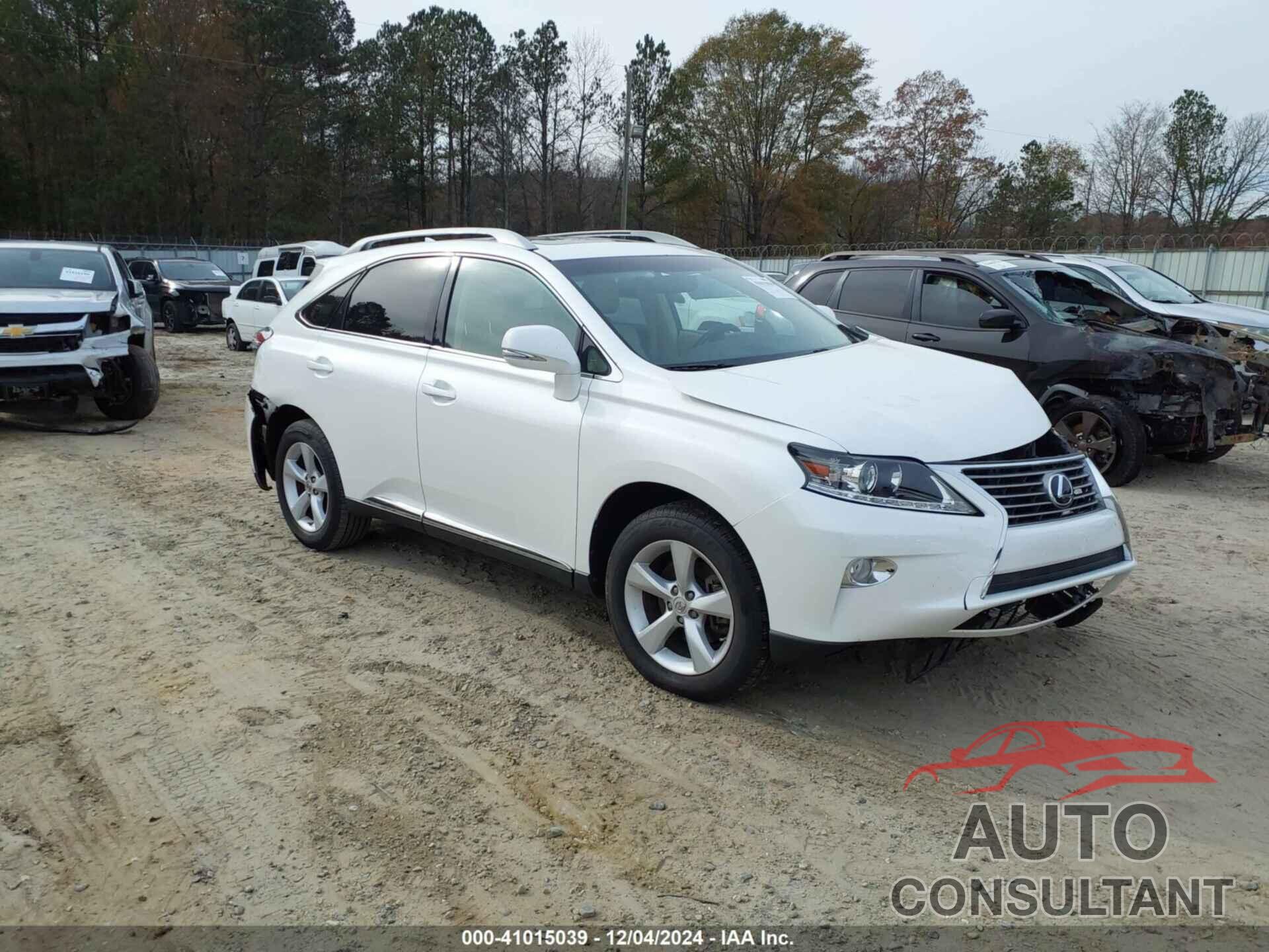 LEXUS RX 350 2015 - JTJZK1BA5F2423020