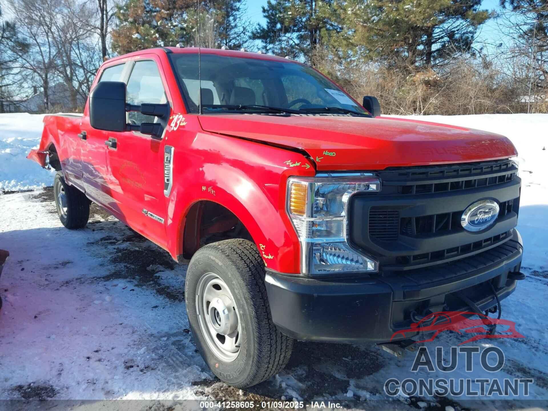 FORD F-350 2022 - 1FT8W3BT6NEF86238