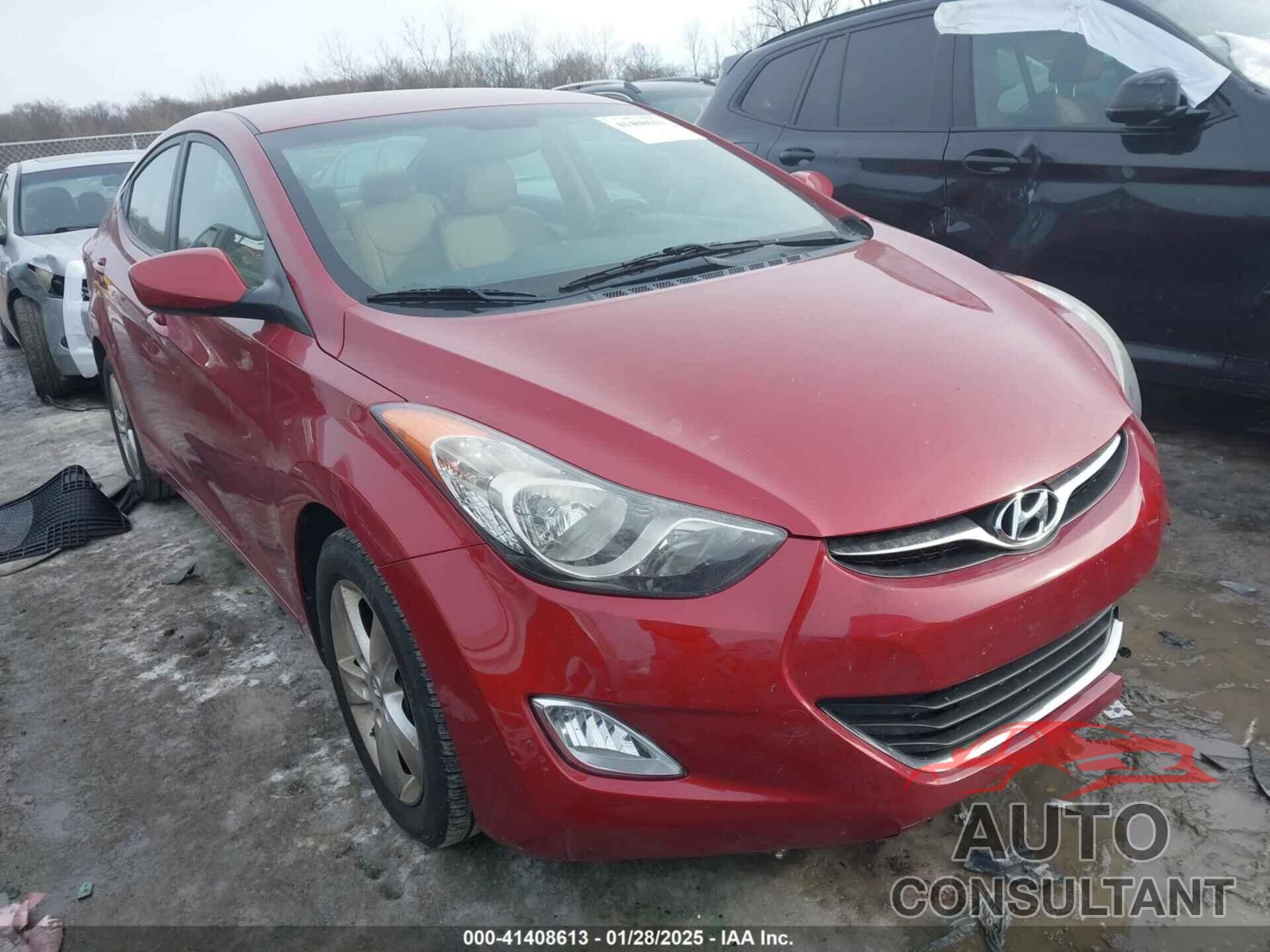 HYUNDAI ELANTRA 2013 - KMHDH4AE8DU633206