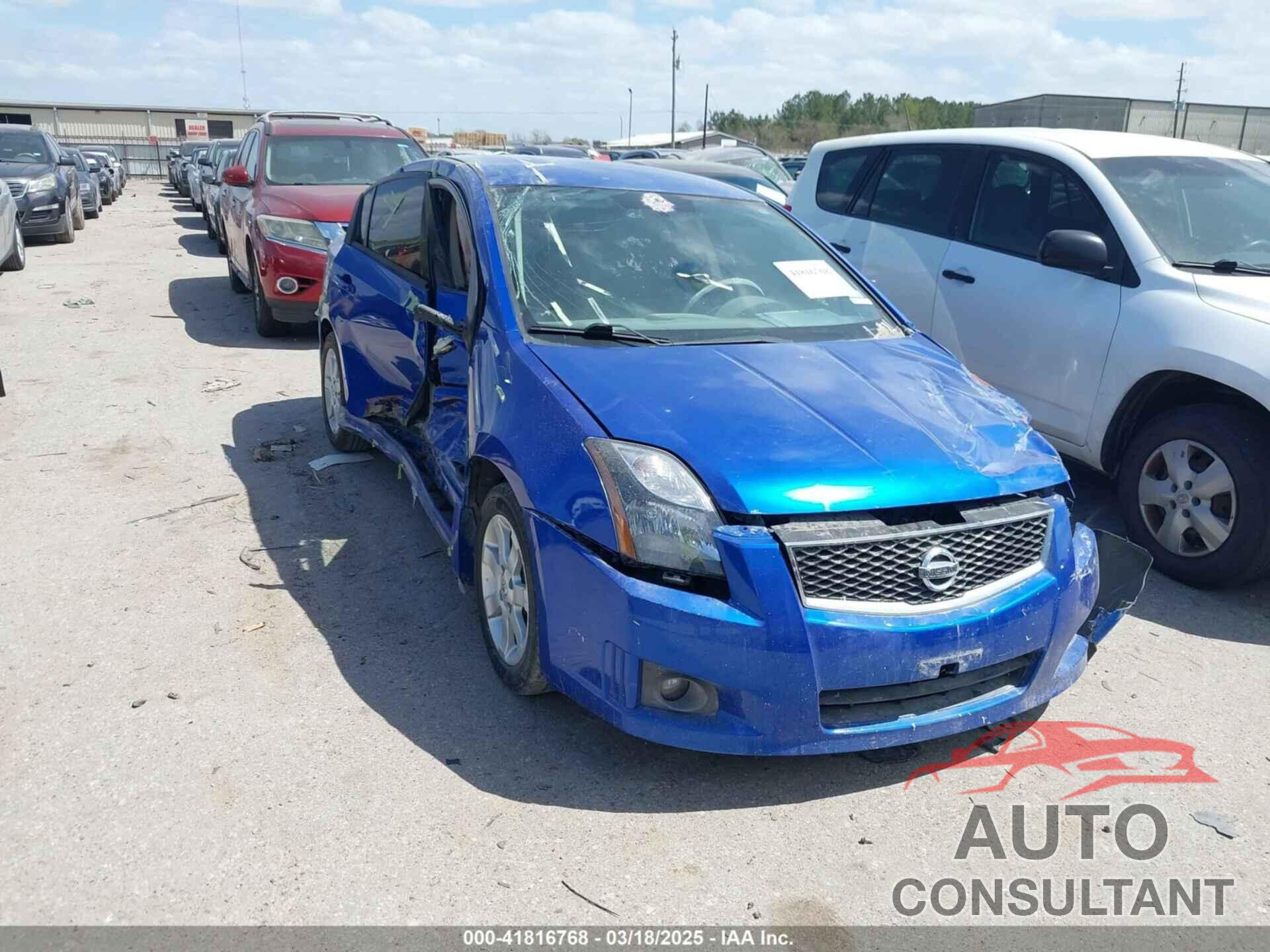 NISSAN SENTRA 2012 - 3N1AB6AP2CL685769