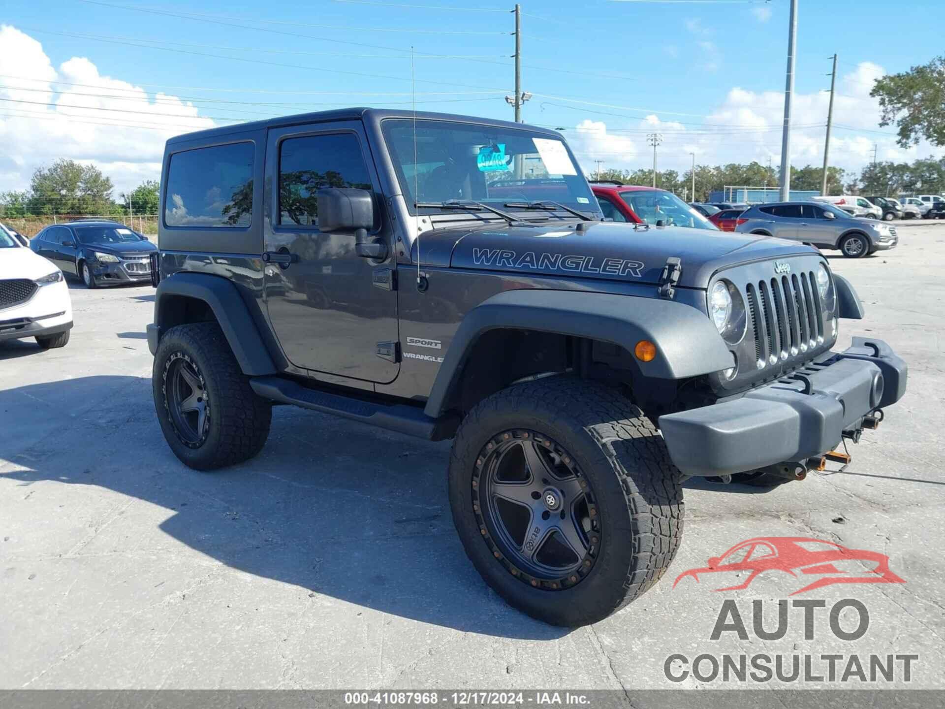 JEEP WRANGLER 2017 - 1C4AJWAG5HL617260