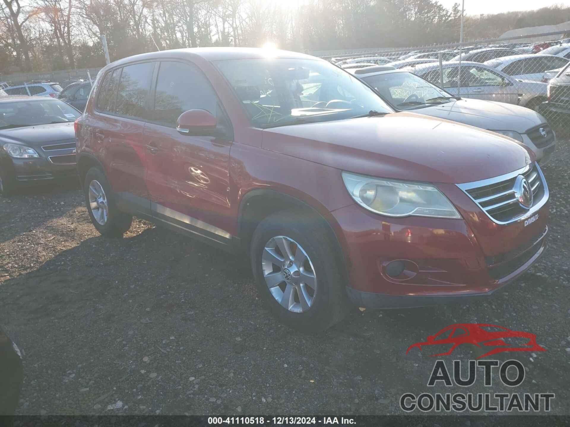 VOLKSWAGEN TIGUAN 2009 - WVGAV75N09W000735